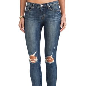 JBrand Mid Rise Crop in Misfit